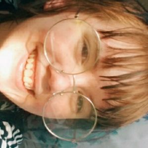 round vintage glasses